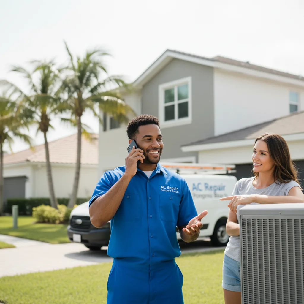 AC Repair Pompano Beach customer support in Royalton